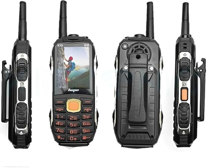 HOPE K19 Mobile Phone – 22000mAh Battery – Supports 4 SIM Cards
