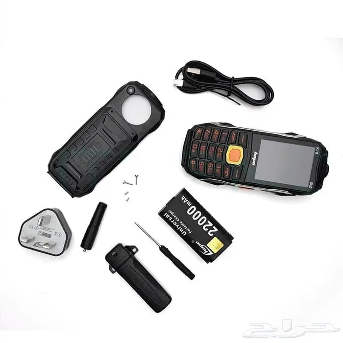 HOPE K19 Mobile Phone – 22000mAh Battery – Supports 4 SIM Cards